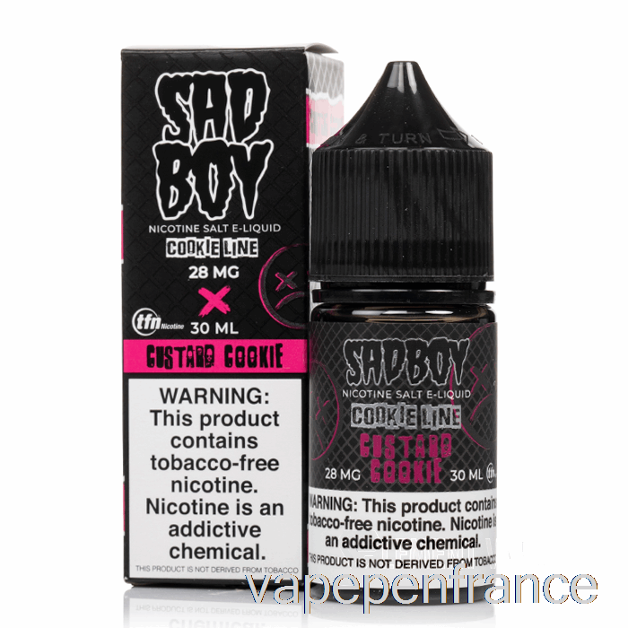 Biscuit à La Crème - Sels De Sadboy - Stylo Vape 30 Ml 28 Mg